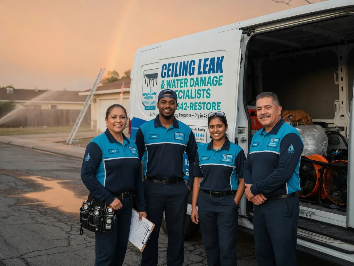 Ceiling Leak Cleanup company in Verden, OK